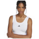 Adidas Γυναικεία αμάνικη μπλούζα Small Logo Single Jersey Cropped Tank Top Adidas Γυναικεία αμάνικη μπλούζα Small Logo Single Jersey Cropped Tank Top